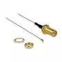 Cabo coaxial DeLOCK 88813 0,2 m MHF III (I-PEX) RP-SMA cinzento