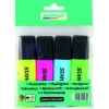 Marcador de texto STANGER, 1-5 mm, conjunto 4 unid. 180009000