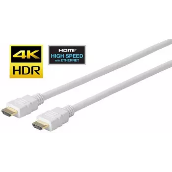 Cabo HDMI Vivolink Pro branco 10 m ultraflexível