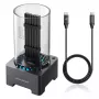 Docking station para SSD M.2 NVMe GrauGear G-M2DK-U4-40G USB 3.2 Gen 2 Type-C, 40 Gbit/s, cinzento