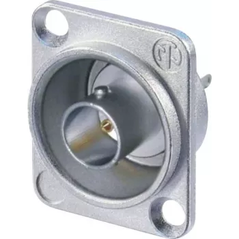 Neutrik conector fêmea BNC, instalação vertical, 75 Ohm, NBB75DSI, 1 unid. (NBB75DSI)