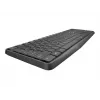 Logitech MK235 conjunto de teclado e rato sem fios durável em cinzento