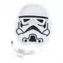 Luz néon LED de parede Paladone Stormtrooper modelo PP14595SWVN, iluminação decorativa Star Wars