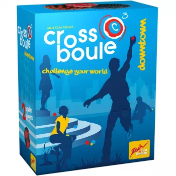 Crossboule Set Downtown, Jogo de Destreza Azul/Vermelho