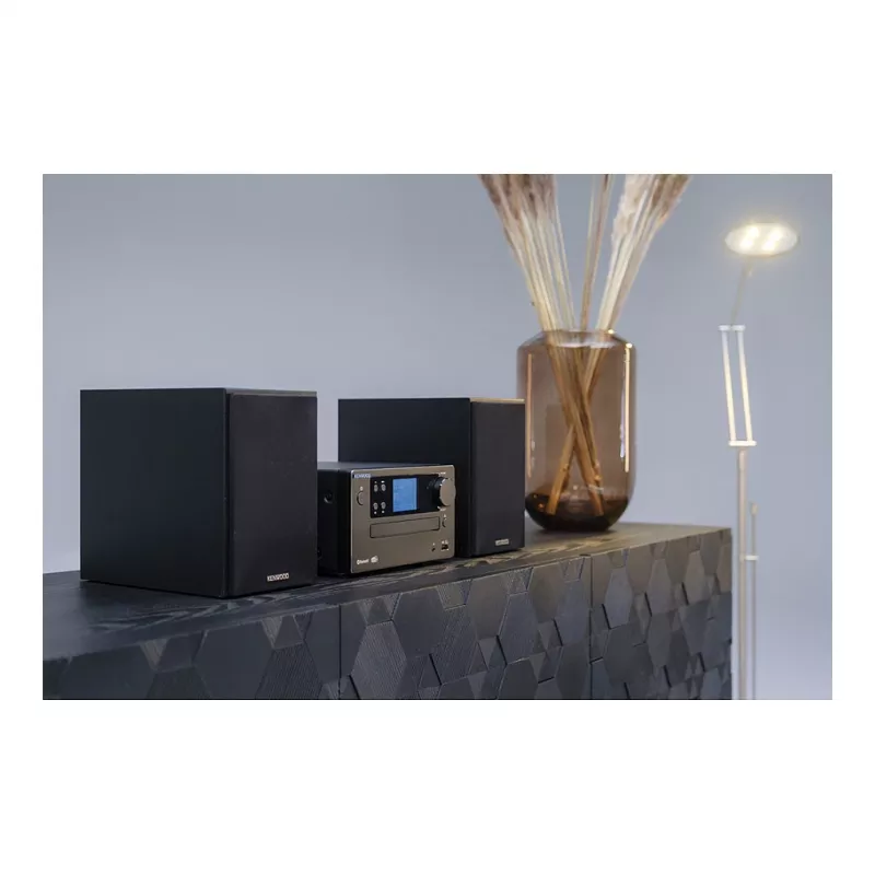 Micro-sistema de áudio doméstico Kenwood M-725DAB-B 25 W preto (M725DABB)