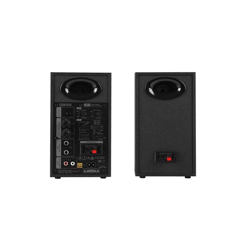 Edifier | Monitores de estúdio ativos | MR3 | 18W x 2 W | Bluetooth | preto | ≥ 85 dB | Ligação sem fios