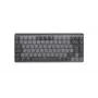 Logitech Master Series MX Mechanical Mini - Teclado - retroiluminado - Sem fios - Bluetooth LE - QWERTY - Nórdico (Dinamarquês/Finlandês/Norueguês/Sueco)