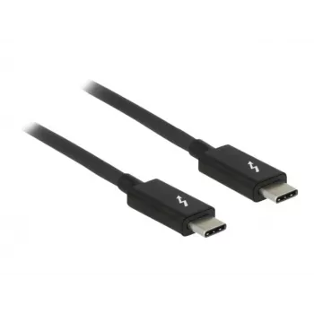 Cabo Thunderbolt DeLOCK 84845 1 m 20 Gbit/s preto