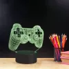 Lâmpada de mesa MANTA SNL57RGB decoração de luz 3D RGB, LED RGB, efeito 3D decorativo