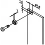 SCHROFF BUCHA DE LATÃO M2,5 NÍQUEL (10ST./KIT) - Acessórios para rack (21100659)