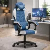 Cadeira gaming Huzaro Force 2.7 Schwarz Carbon azul