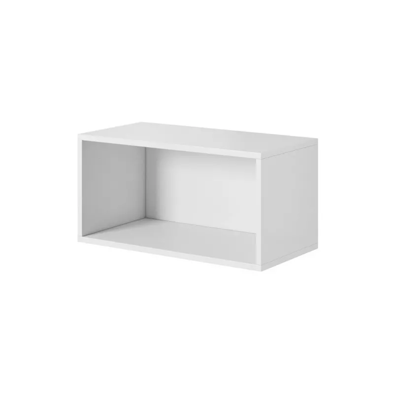 Conjunto de móveis de sala Cama ROCO 3 (2xRO3+2xRO4+2xRO1) branco/branco/preto