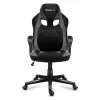 Cadeira gaming Huzaro FORCE 2.5 cinzenta MESH, assento em rede, preta, cinzenta
