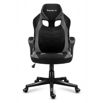 Cadeira gaming Huzaro FORCE 2.5 cinzenta MESH, assento em rede, preta, cinzenta