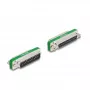 Filtro de supressão RF/EMI DeLOCK D-Sub 25 pinos macho para fêmea filtro passa-baixo capacitivo