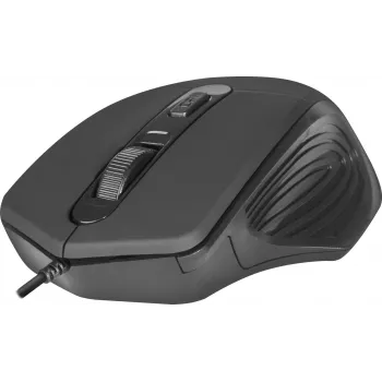 Rato ótico Defender DATUM MB-347 preto 1600dpi 4P