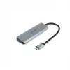 Hub USB Type-C DICOTA D32061 10000 Mbit/s Prateado