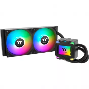 Thermaltake LA240 ARGB Conjunto de refrigeração líquida para motherboard 12 cm Preto 1 unid.