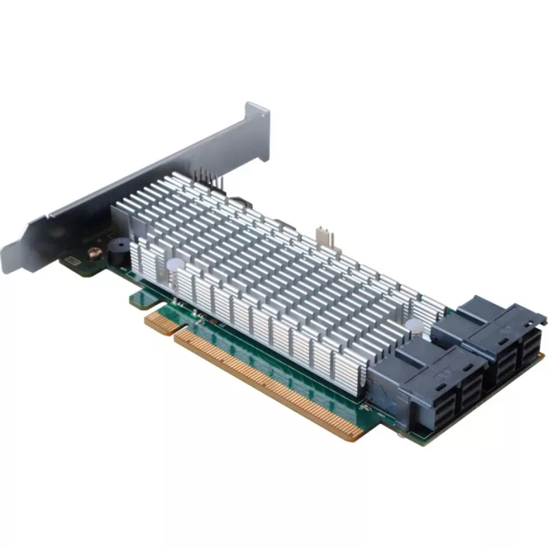 Adaptador de barramento de host HighPoint Rocket 1120 PCI-Ex16v3 - 4x SFF-8643 - PCI-Express