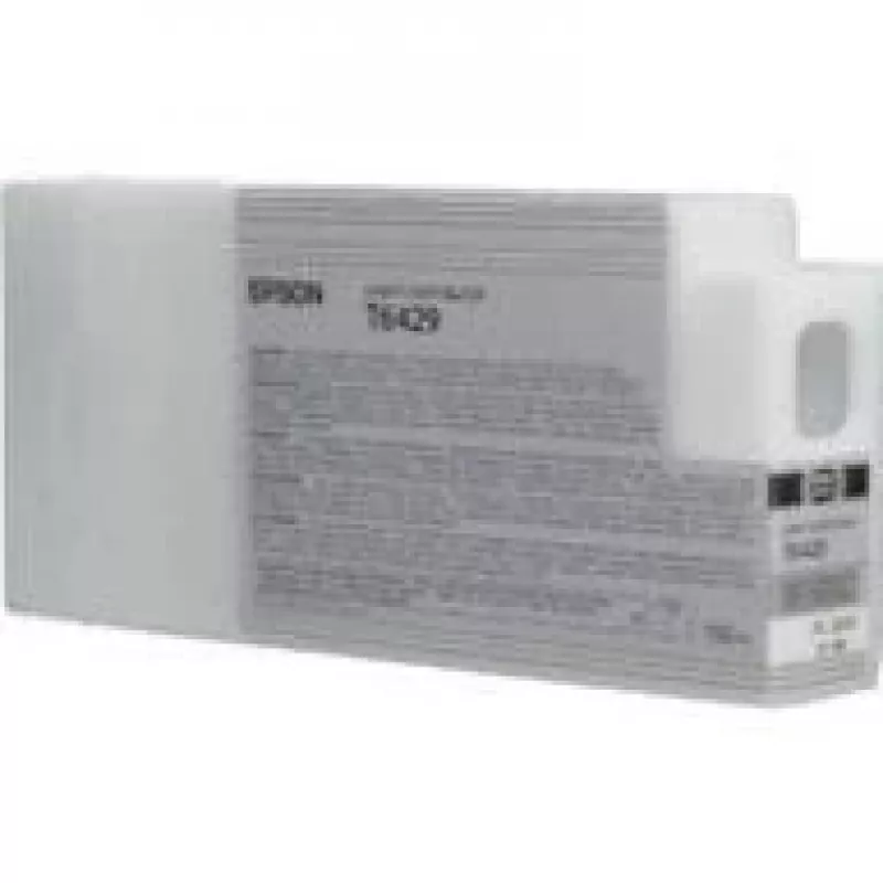 Cartucho de tinta Epson T6429 light light preto (150ml), rendimento padrão, light light preto, tinta pigmentada, 150 ml, 1 unid.