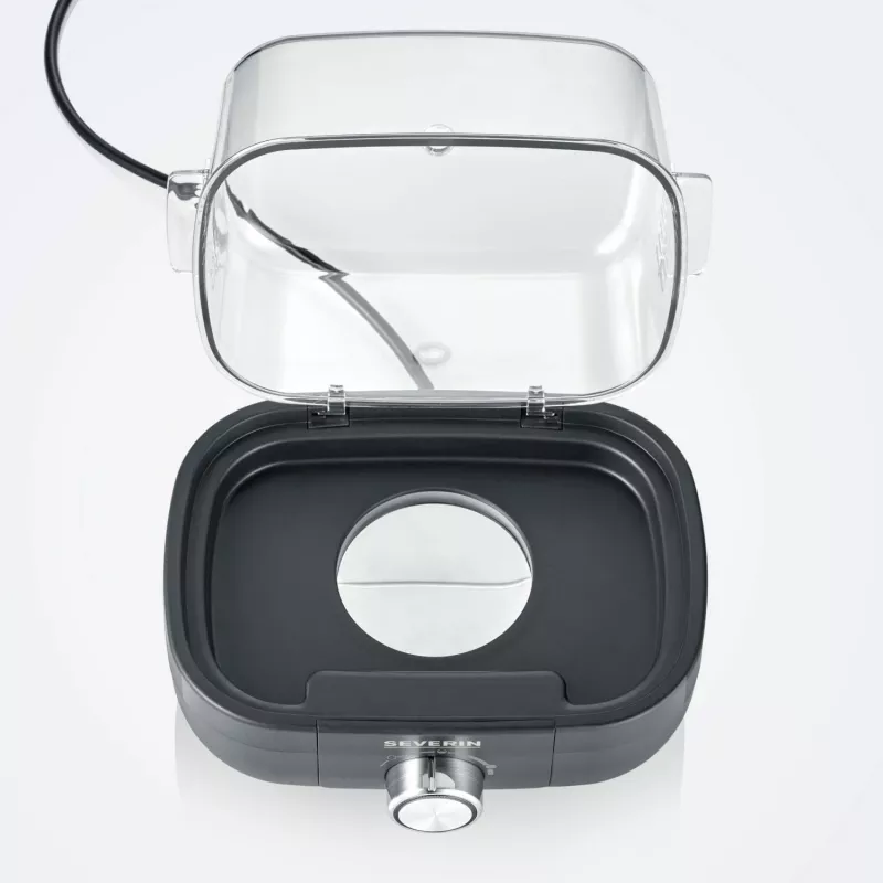 Ovoqueira Severin 420W, para máx. 6 ovos EK 3166 preto (EK3166)