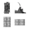 Suporte para parede de videowall MACLEAN MC-845 VESA 600x400mm suporte para ecrãs