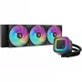 Cooler líquido all-in-one DeepCool LE360 V2 com 3 ventoinhas de 120 mm, Hydro Dynamic Bearing, preto, suporta LGA1150/1151/1155/1200/1700/AM4/AM5