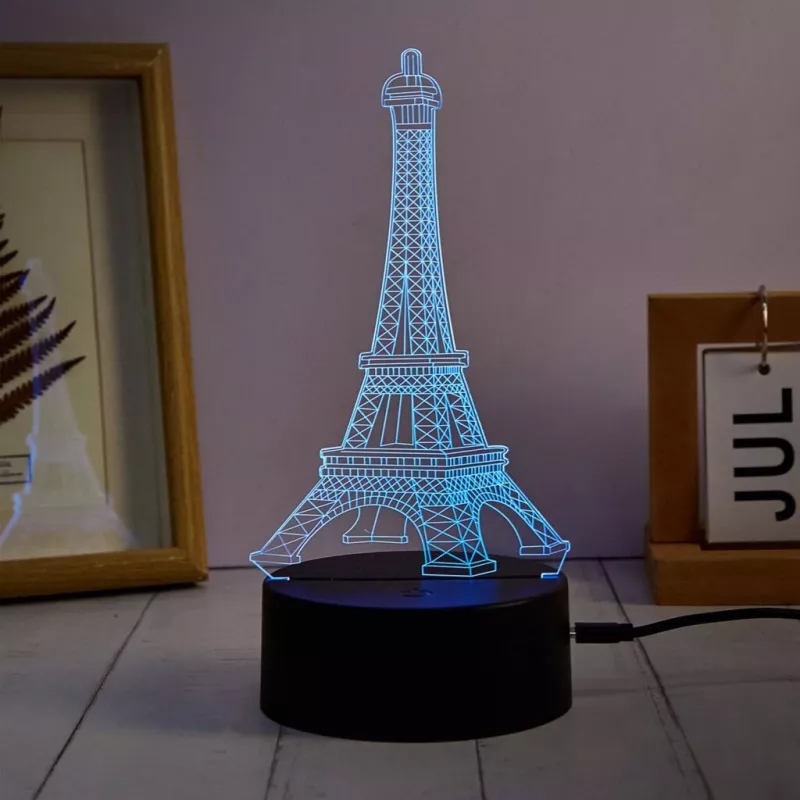 Lâmpada LED decorativa Manta SNL125RGB RGB 3D edifício