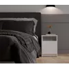 Mesa de cabeceira GALAX 30/1D branco