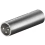 Adaptador XLR macho para macho Goobay 27460