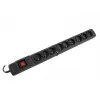 Proteção contra sobretensão Armac M9/15/CZ preto 9 tomadas AC 250V 1,5m