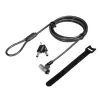 Cabo de segurança LogiLink NBS012 preto prateado