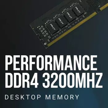 PNY MD16GSD43200-TB, 16 GB, 1 x 16 GB, DDR4, 3200 MHz, DIMM 288 pinos