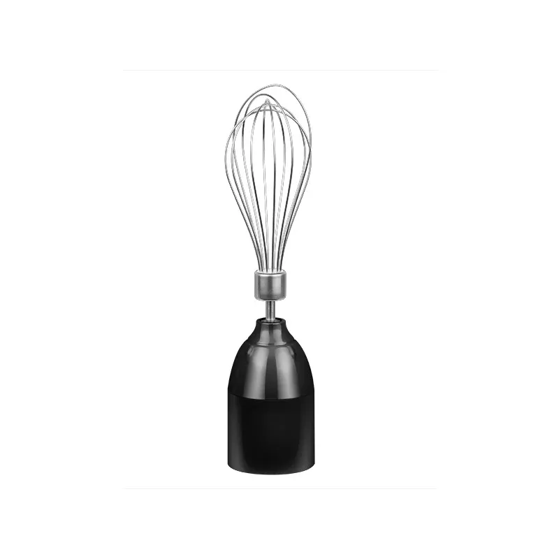 LAFE BlendMix BRK-003A conjunto de varinha mágica, 800 W, 2 velocidades, turbo, lâmina de aço inoxidável, copo de 0,6 l, preto/prateado