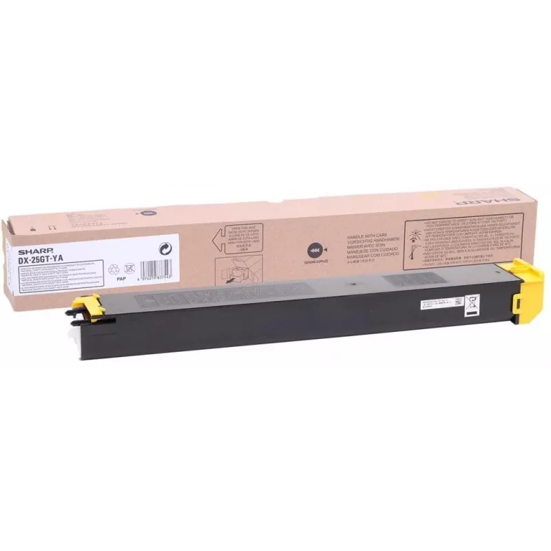 Sharp DX25GTYA Cartucho de toner 1 unid. original amarelo