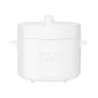 Panela de pressão elétrica rápida Xiaomi 4,8 L – 1000 W, branca, tacho removível, visor
