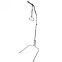 Poste de elevação para cama MDH LIFT ROUND POLE regulável em altura — aço, cinzento-claro, montagem no chão, largura 73 cm, profundidade 71 cm, altura 196 mm