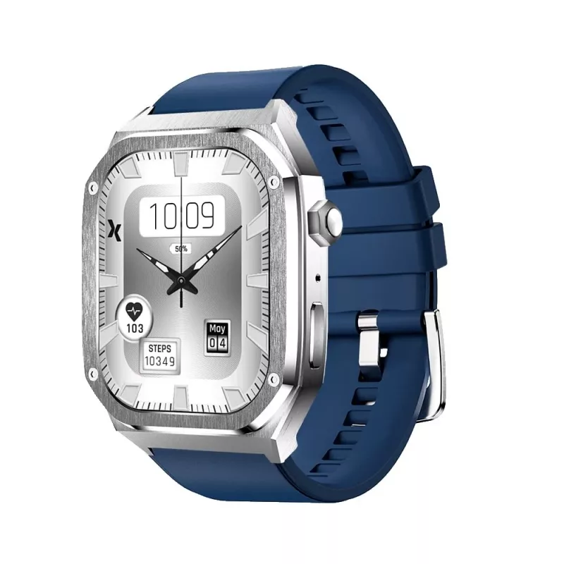 Smartwatch MaxCom FW65 Iron S prateado