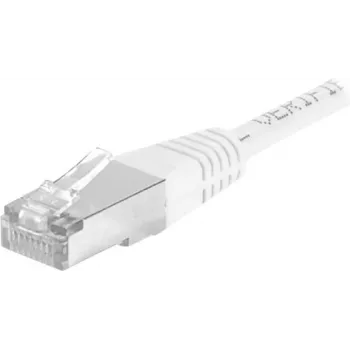 Cabo de rede Dexlan 858368 15 m Cat6a S/FTP branco