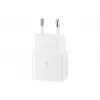 Carregador rápido USB AC Samsung EP-T2510 25W branco, USB-C, PPS, Super Fast Charging
