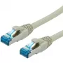 VALUE - Cabo de rede - RJ-45 (M) para RJ-45 (M) - 20 m - SFTP, PiMF - CAT 6A - moldado, fio flexível - Cinzento (21.99.0869)