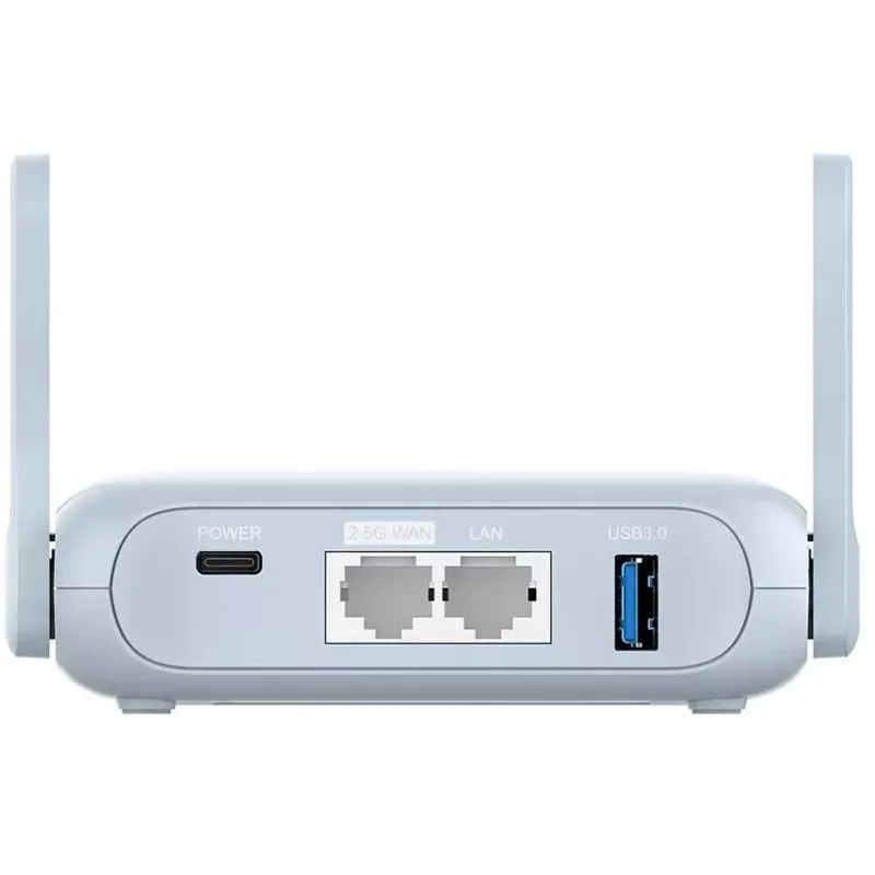 Router portátil ALLNET GL-MT3000 Wireless AX 3000 Mbit/s – formato de bolso para casa e em viagem