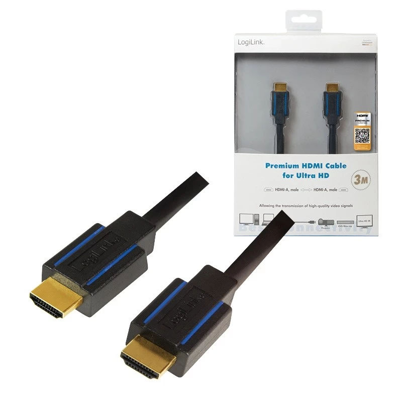 Cabo HDMI LogiLink CHB005 3 m