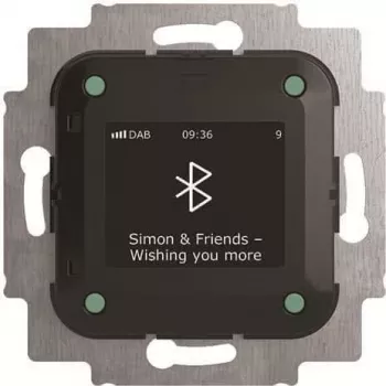 Rádio Busch-Jaeger Busch-Radio BTconnect DAB+ com interface Bluetooth 8217 U-101 (2CKA008200A0278)