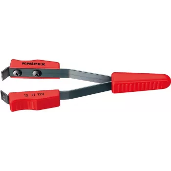 Alicate de descarnar Knipex 15 11 120 vermelho