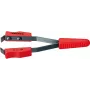 Alicate de descarnar Knipex 15 11 120 vermelho