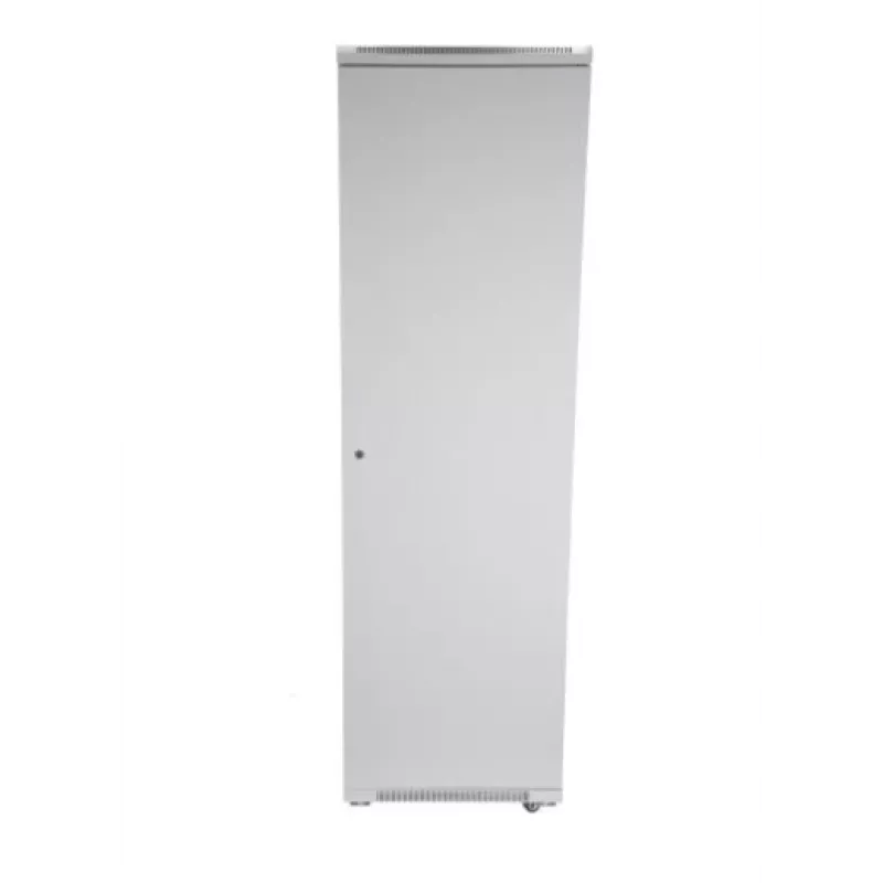 SOMI Networks | Armário 19″ autónomo 42U | 42U-60/80NAC | Cinzento | Carga máx. 800 kg; Painéis laterais amovíveis e com fecho; Portas de vidro; Não montado | Profundidade: 80 cm
