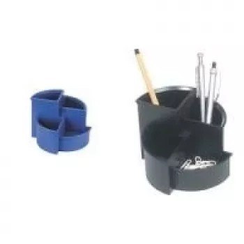 Helit the hub line Porta-canetas plástico azul (H6390634)