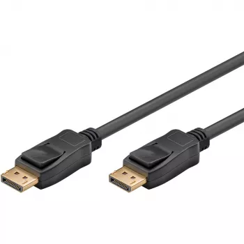 Cabo DisplayPort Goobay 74777 1 m preto G-Sync FreeSync