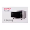 Micro-ondas Sharp YC-MS252AE-S, de bancada, 900 W, 25 L, 11 níveis de potência, controlo tátil, prateado